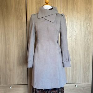 H&M Grey Coat Size 4 extra small to small